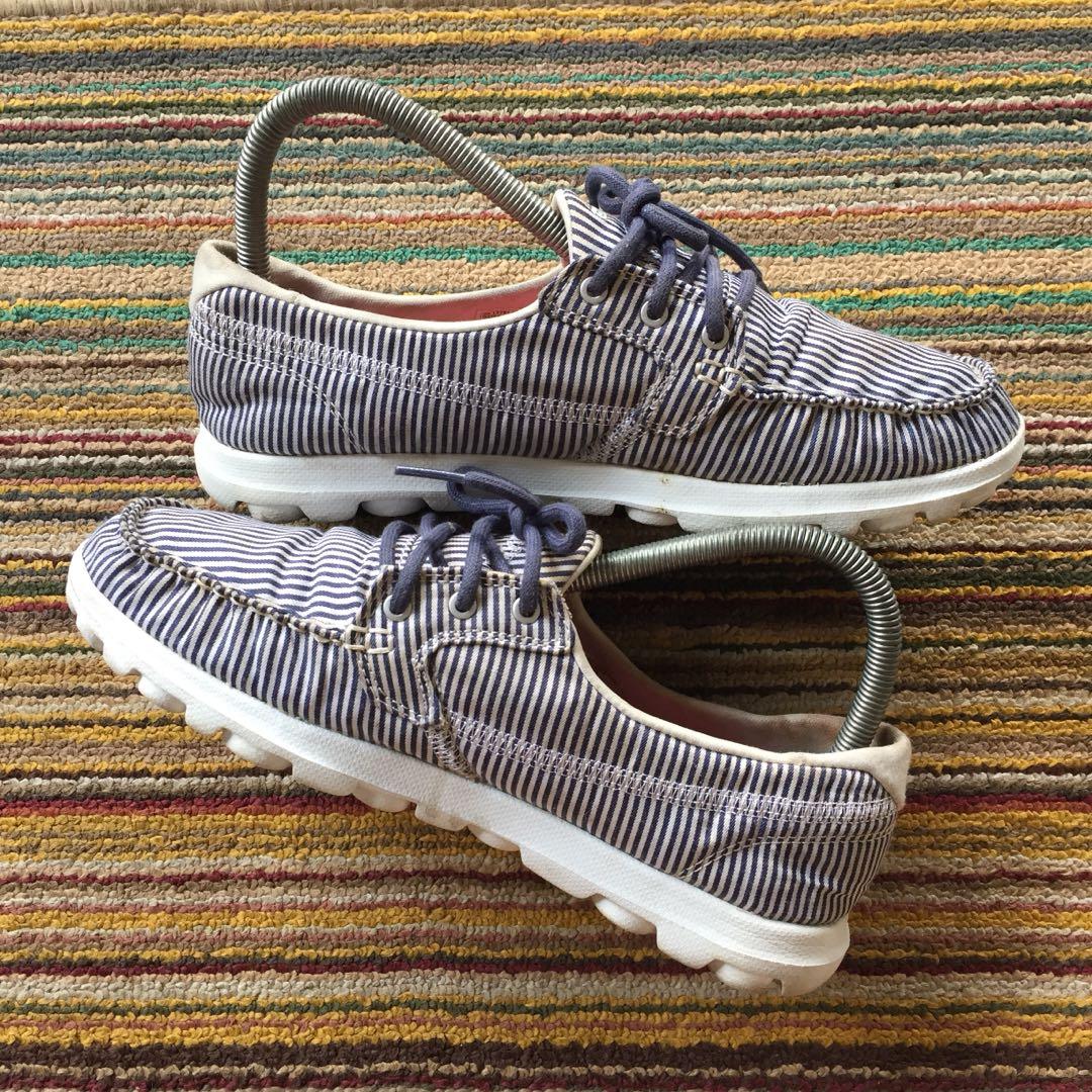 Skechers On The Go Navy Stripe 2024 www.favors