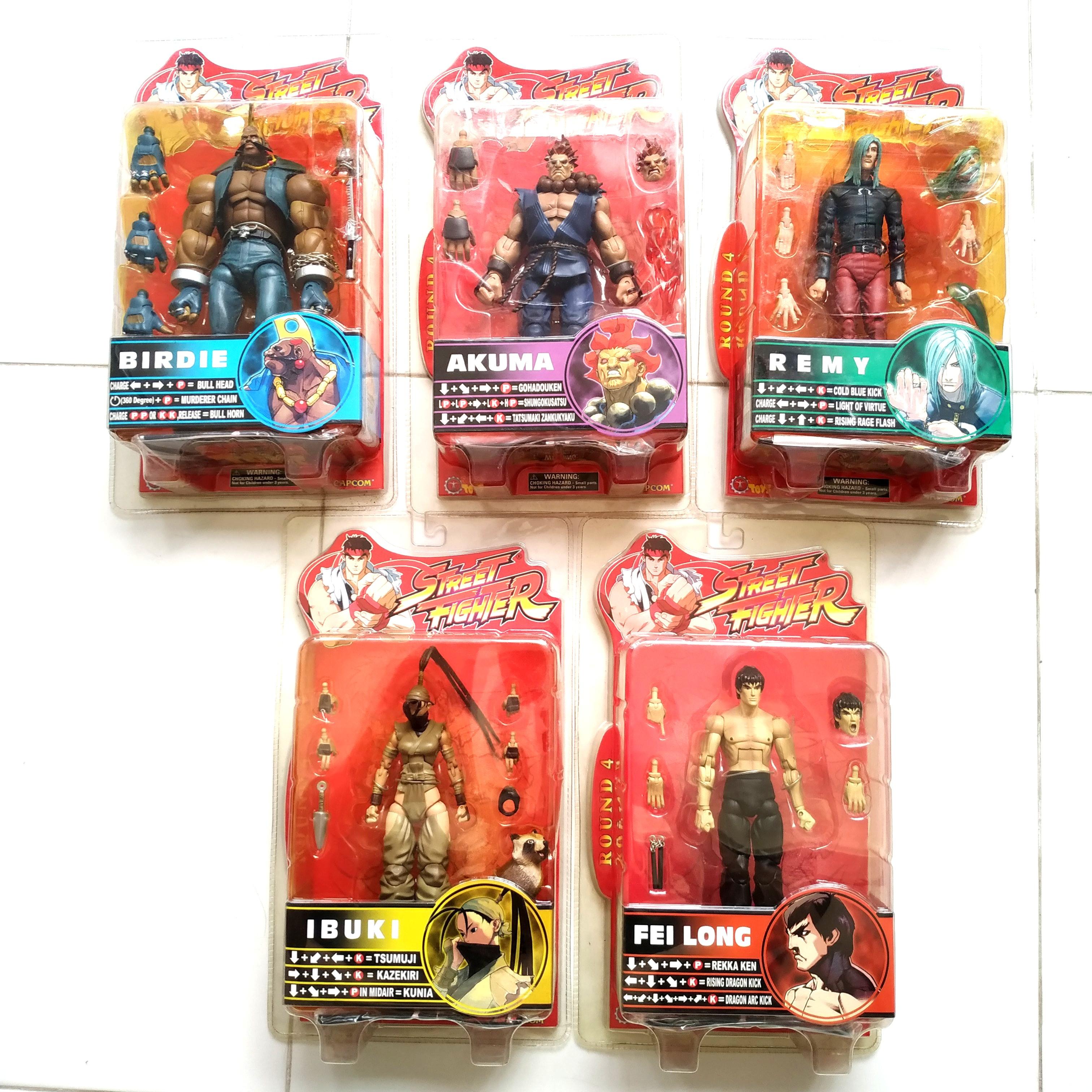 SOTA STREETFIGHTER ROUND 4 STREET FIGHTER SERIES 4 FULL SET IBUKI AKUMA ...