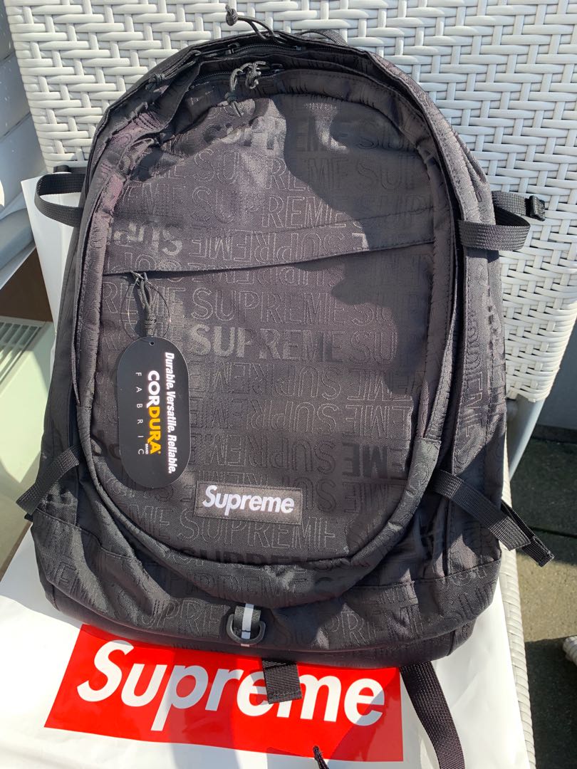 supreme backpack 19ss