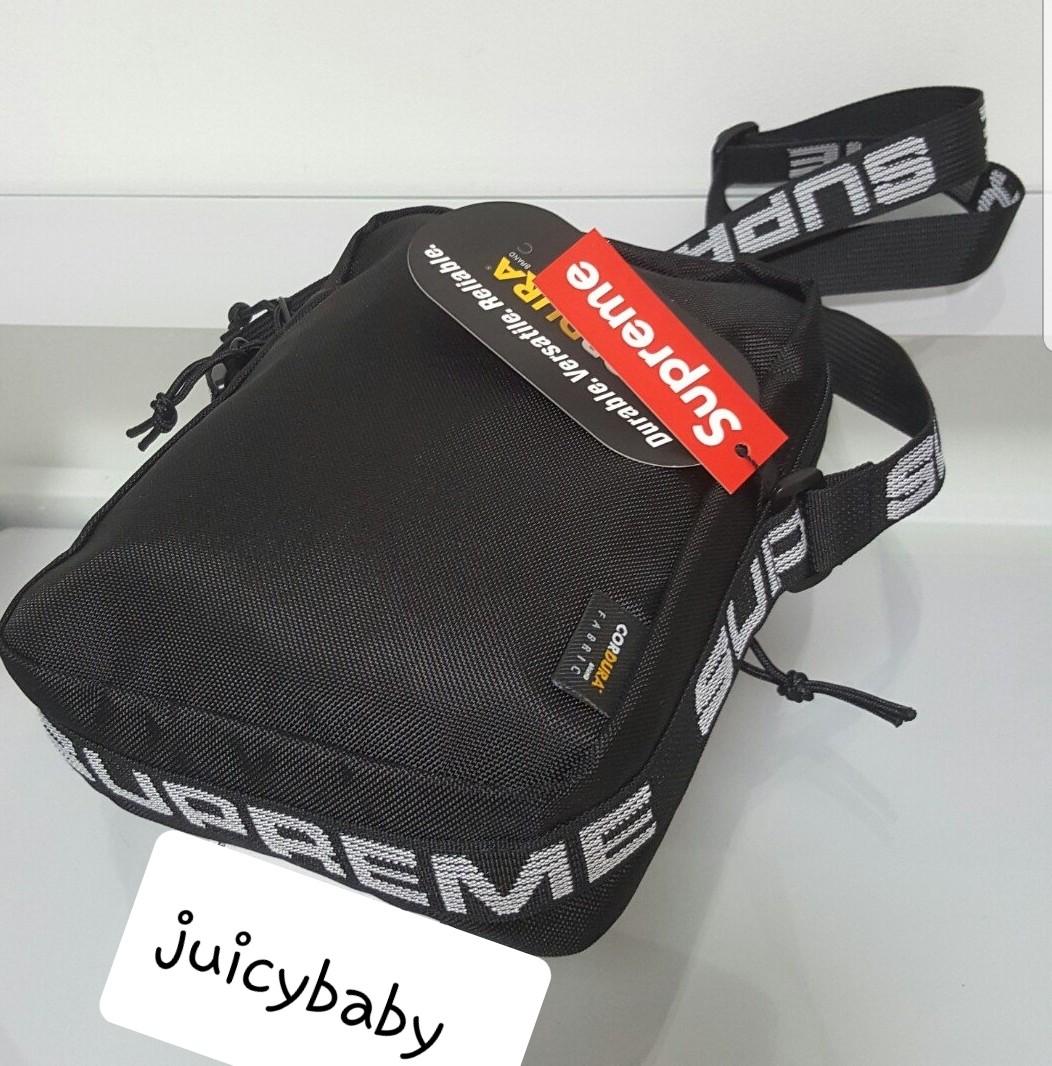 Supreme 18SS Shoulder Bag （Supreme 18SS SHOULDER BAG BLACK