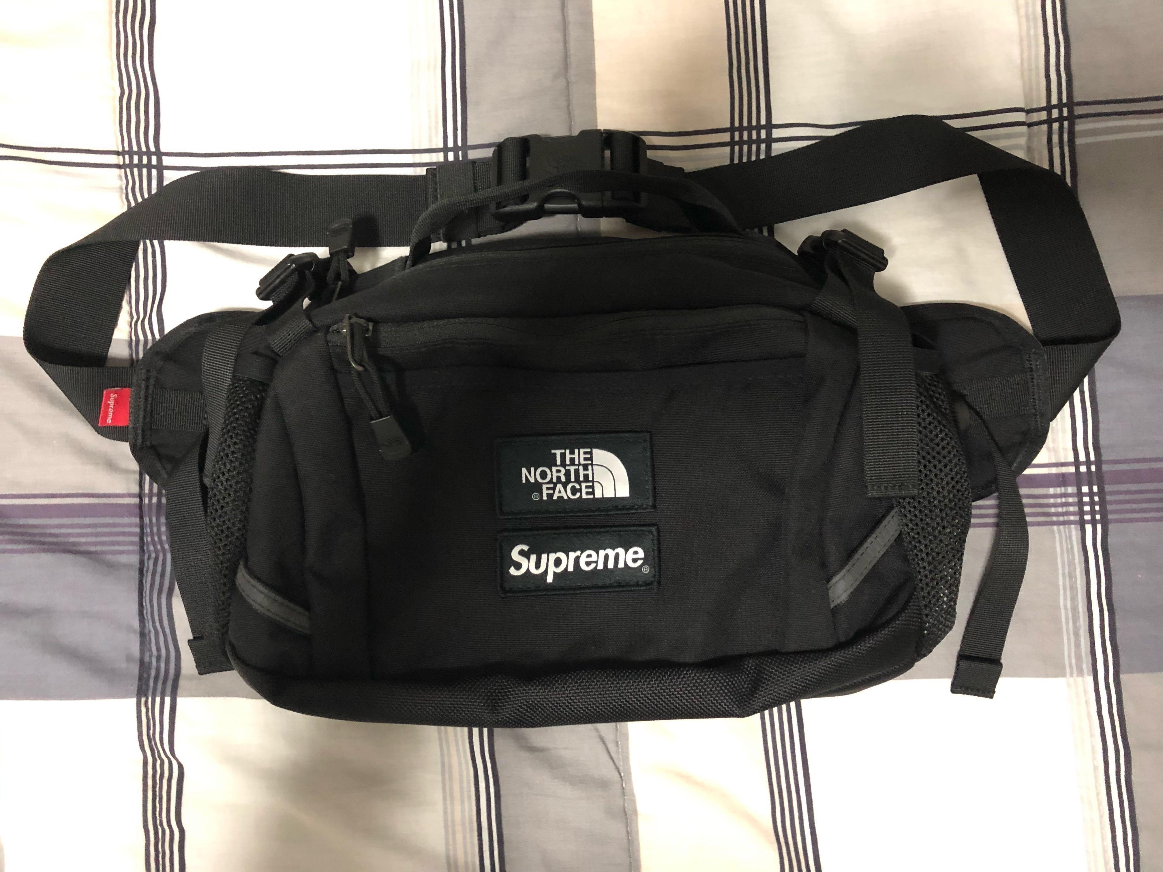supreme x the north face waist bag