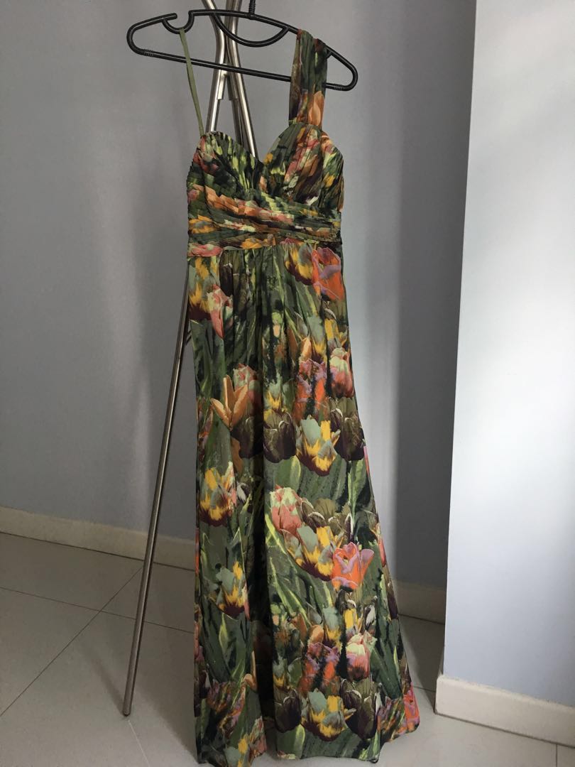 Ted Baker Tulip Print maxi dress