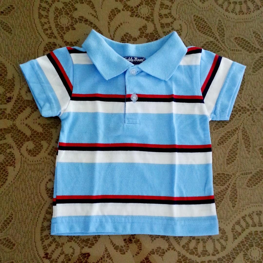 Teddy Boom Boy S Striped Polo Shirt Babies Kids Boys Apparel