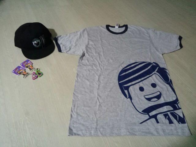 The Lego Movie 2 Emmet T Shirt By American Apparel M Size Men S Fashion Clothes Tops On Carousell