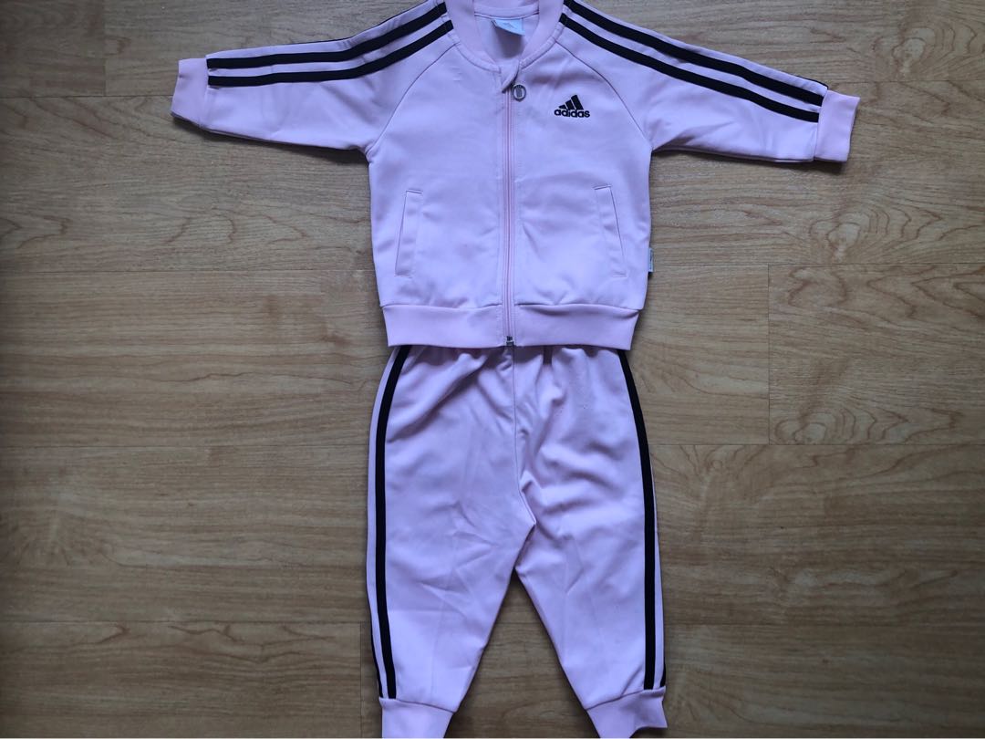 toddler girl adidas tracksuit