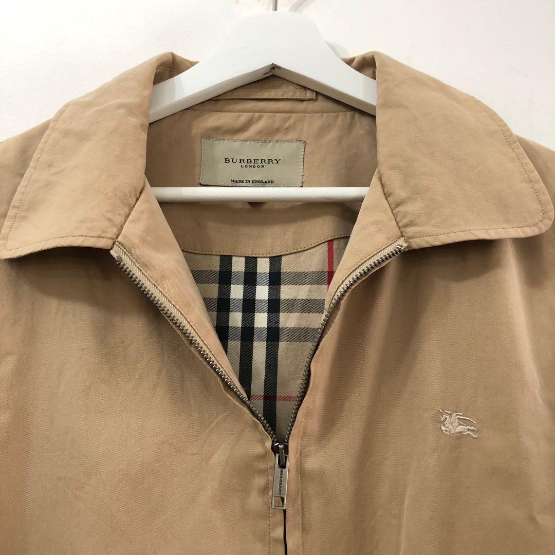 Mens burberry harrington best sale jacket