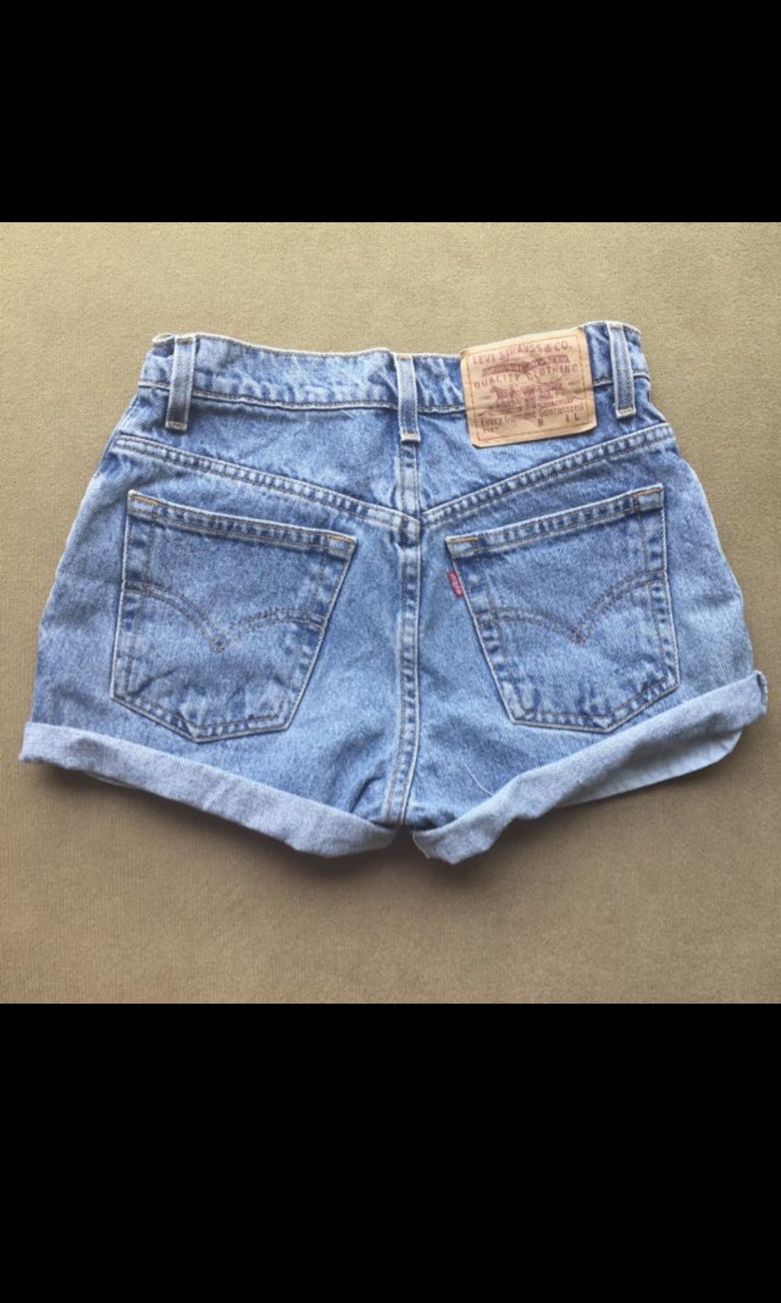 Vintage Levi's denim shorts, Women's 