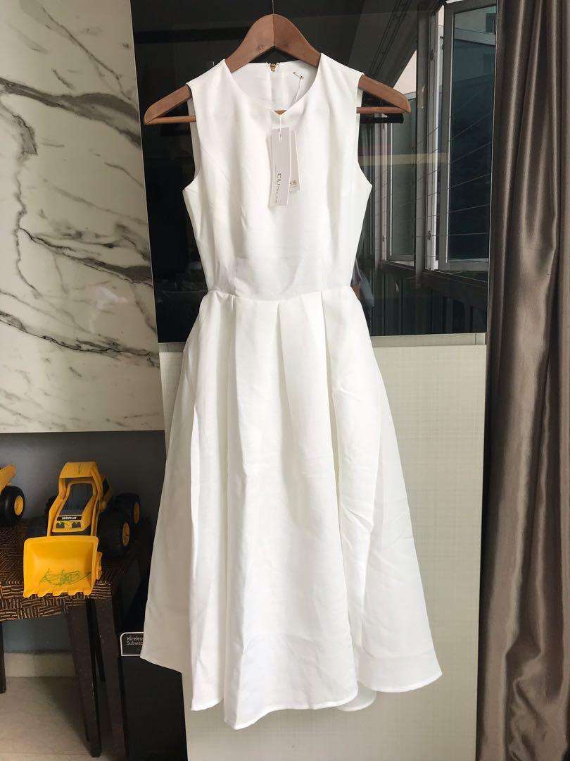 White Dress Suitable For All Occasions Women S Fashion Clothes