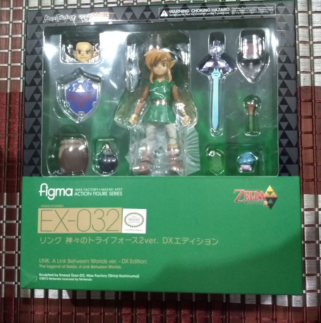 The Legend of Zelda Figma DX Link Deluxe Action Figure [A Link Between  Worlds] 