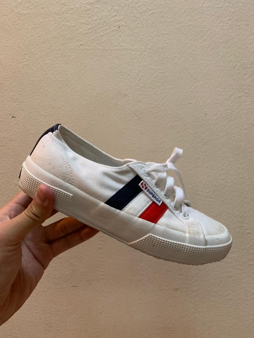 WTS Used Superga 2750 PU Flag Women s Fashion Footwear