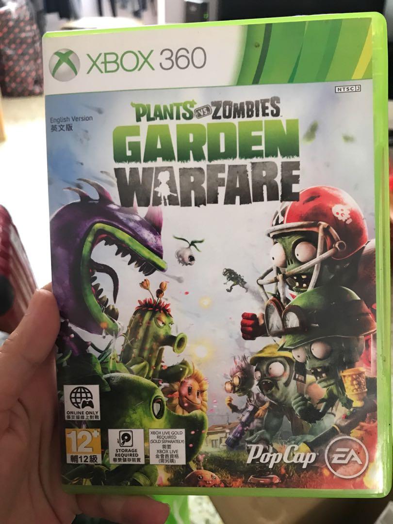 Xbox 360 Plants Vs Zombies Garden Warfare Toys Games Video