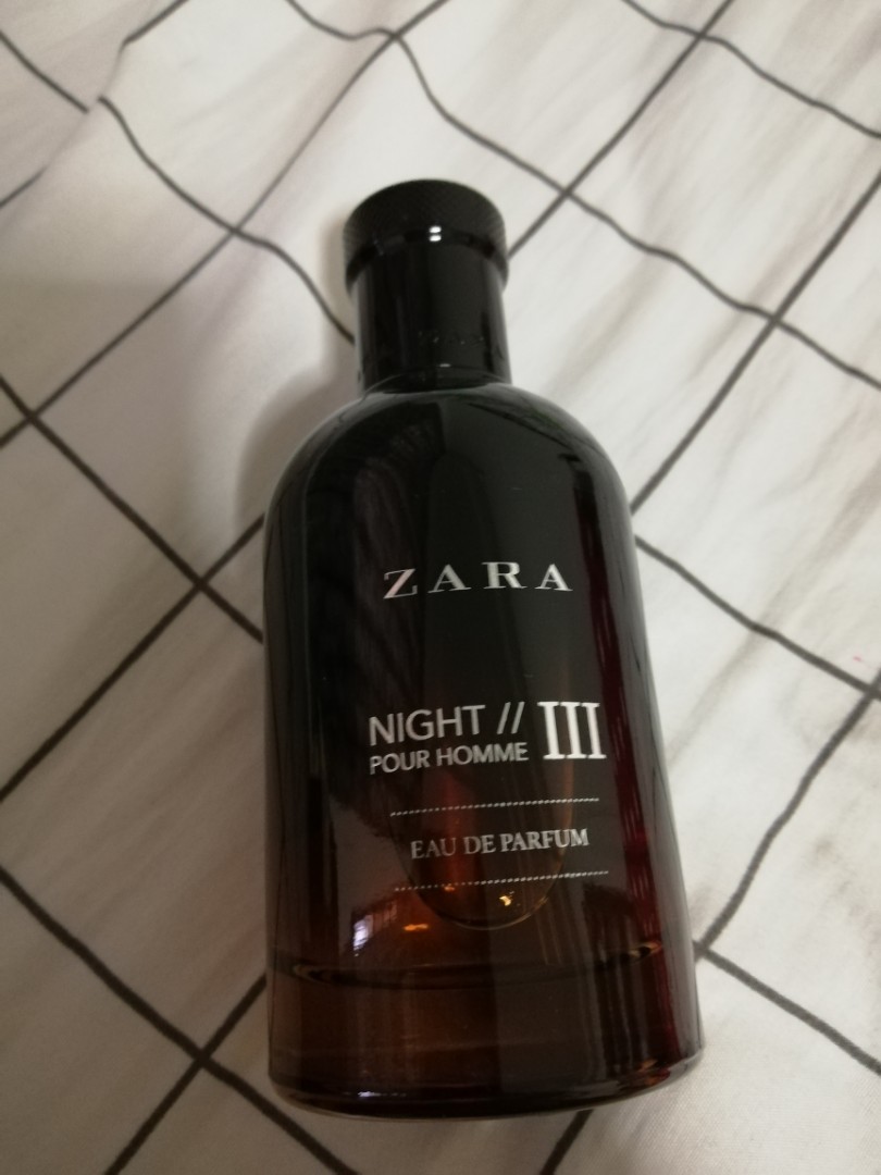 zara perfume night pour homme