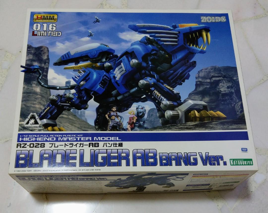 Zoids Hmm Blade Liger Ab Bang Version Toys Games Bricks Figurines On Carousell