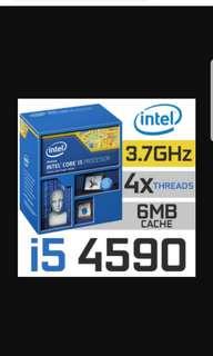 Intel i5-4590 + Asus Vanguard B85 motherboard