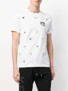 kenzo multi icon t shirt black