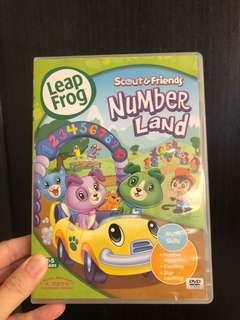 Leapfrog DVD Scout & Friends Numberland