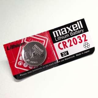全新鈕扣電池 CR2032 3.0V Button Cell