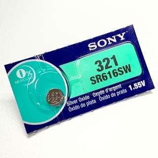 全新鈕扣手錶電池 321 / SR616SW / 611 1.5V Button Cell