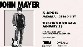 VIP TICKET JOHN MAYER