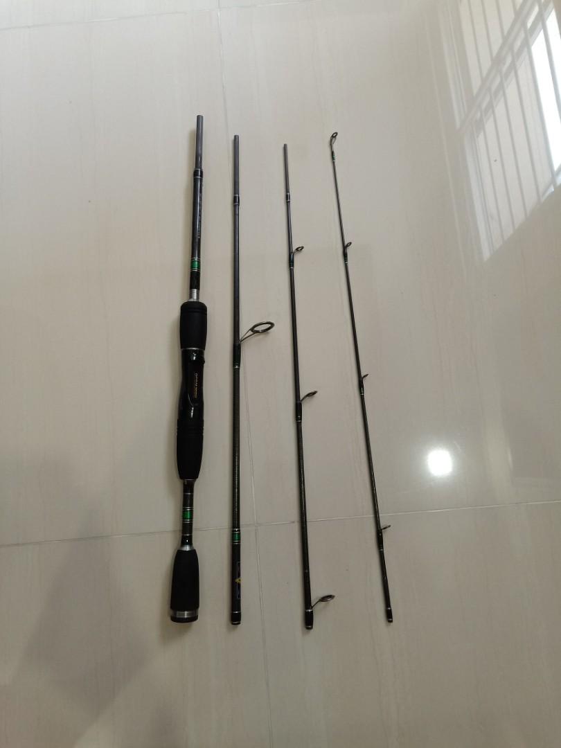 4 piece spinning rod
