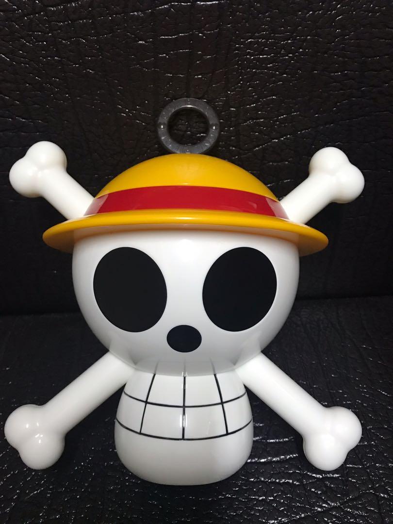 日本限定海賊王one Piece 骷魯旗徽貯金箱 玩具 遊戲類 其他 Carousell