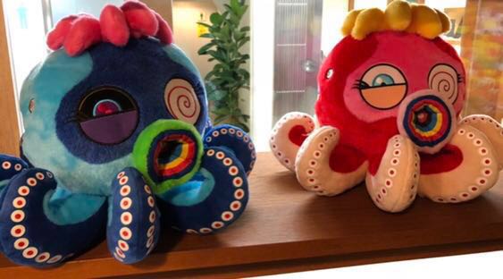 takashi murakami octopus plush