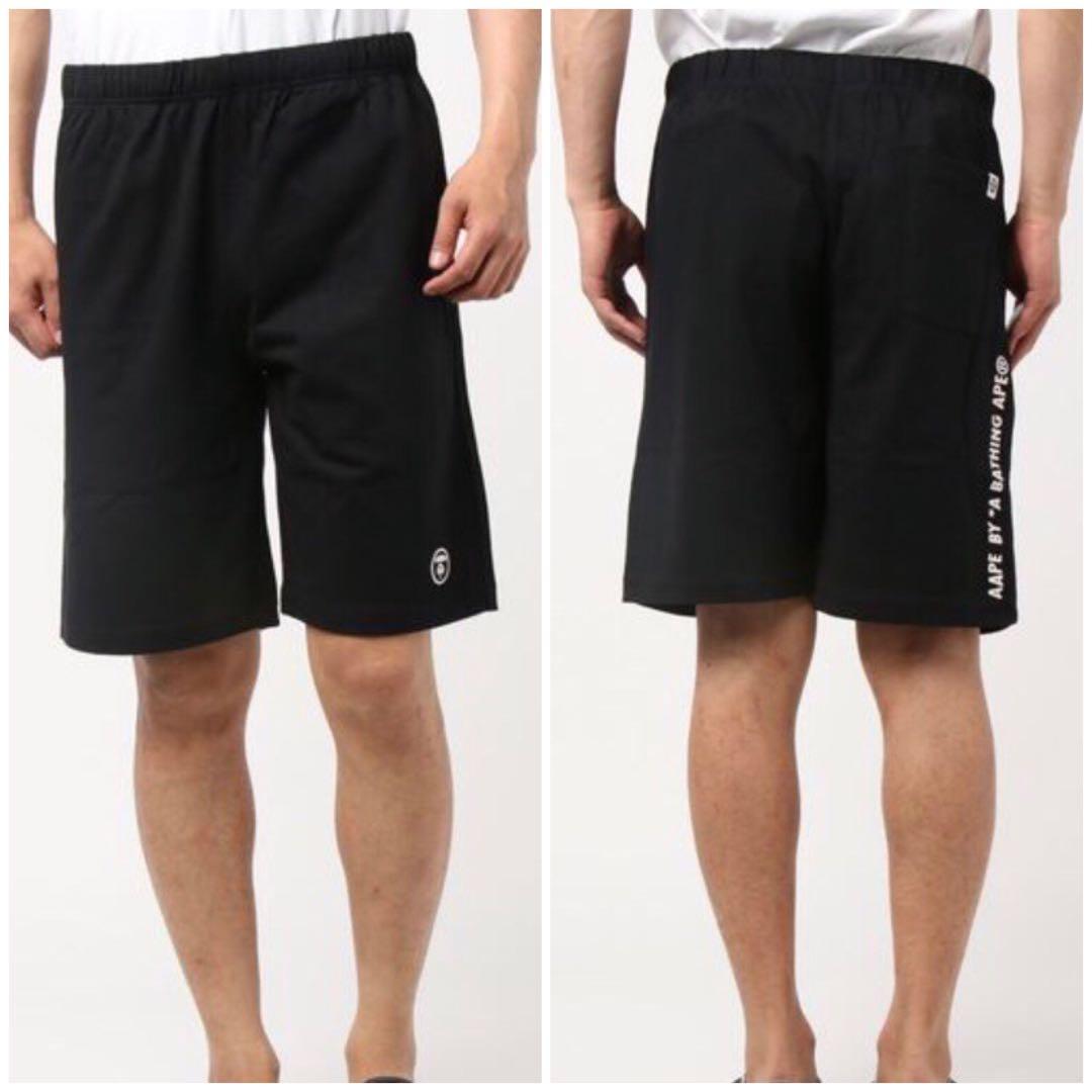 bathing ape sweat shorts