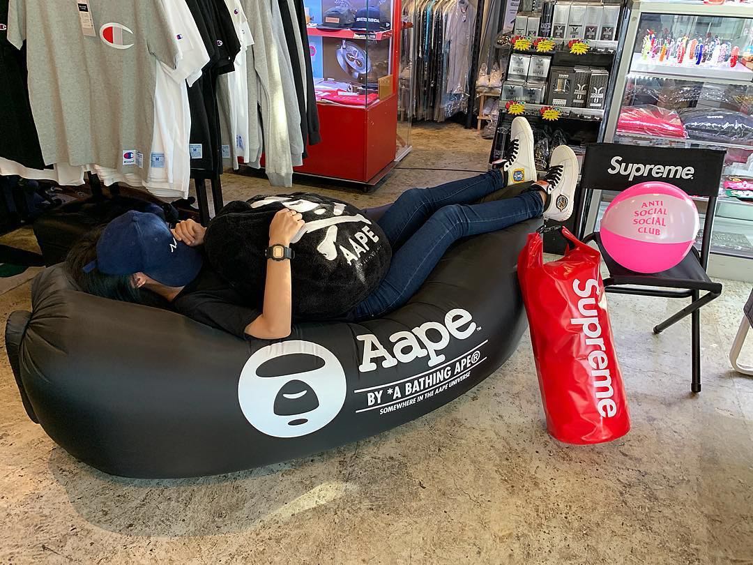 Supreme inflatable store chair retail