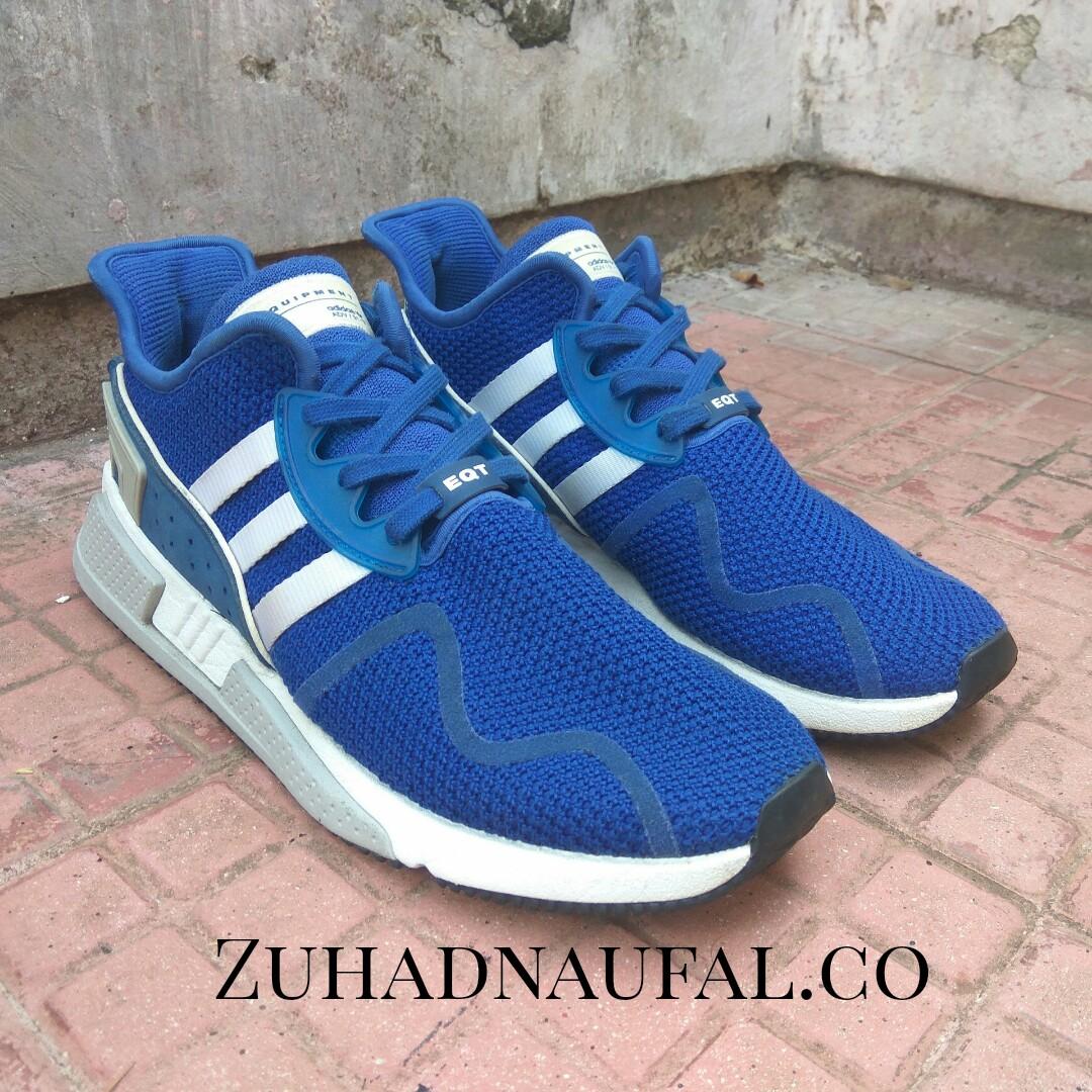 ADIDAS EQT CUSHION ADVANCE ROYAL BLUE WHITE VNDS JUAL CEPAT Fesyen Pria Sepatu Sneakers di Carousell