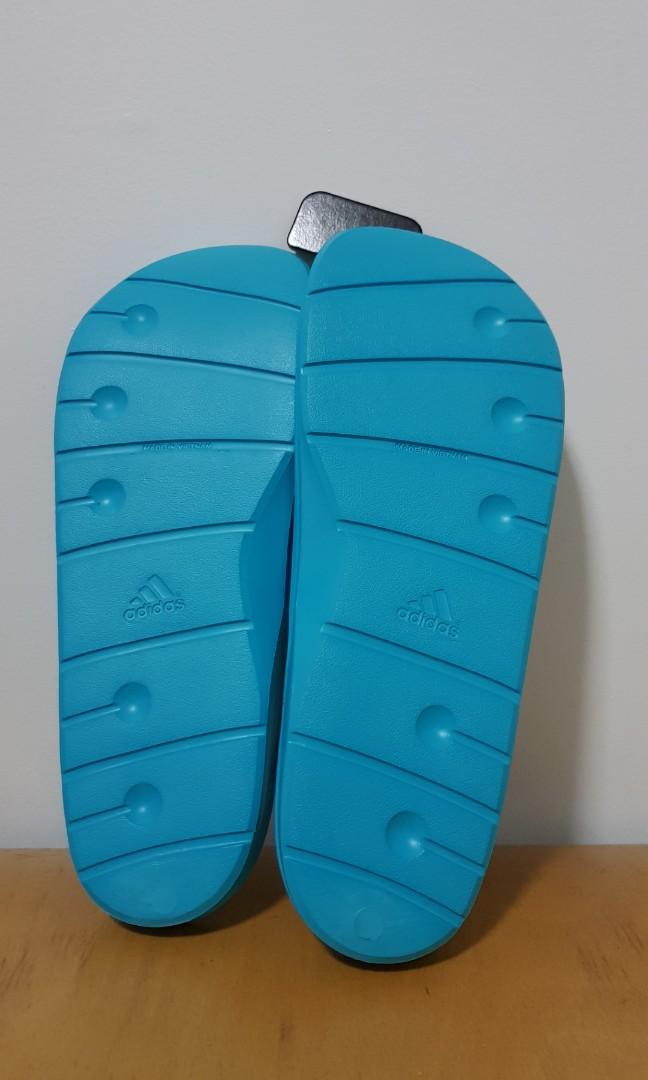 adidas slippers turquoise