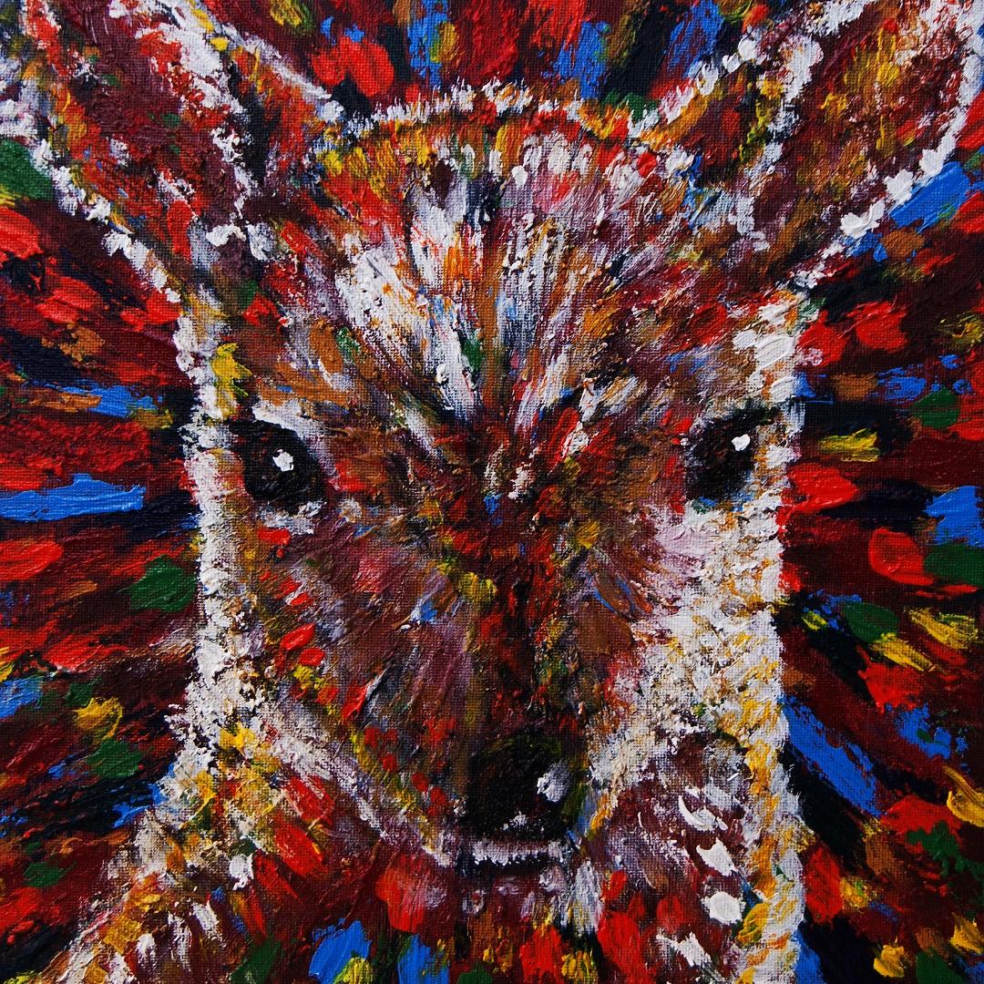 As the Deer - Acrylic Painting (Category: Art & Prints) located in Cainta. Submitted by watchmanart (Listing ID 221914983, Image 2). Description: As the Deer Acrylic on Canvas ( 12X16 ) By Keith A..