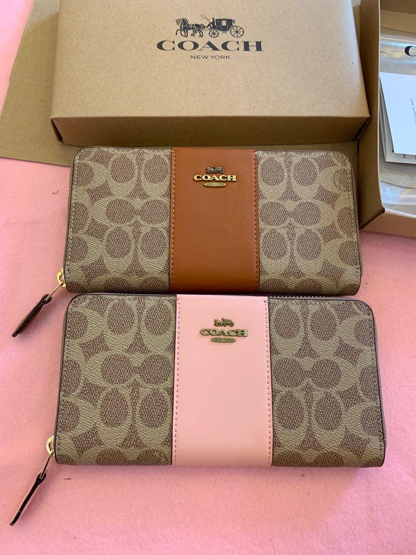Coach long purse hotsell