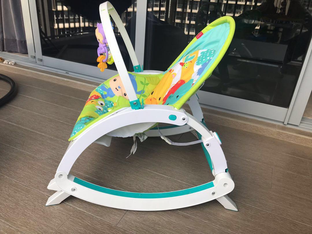 Baby Rocker Cum Chair With Vibrator Fisherprice Babies Kids