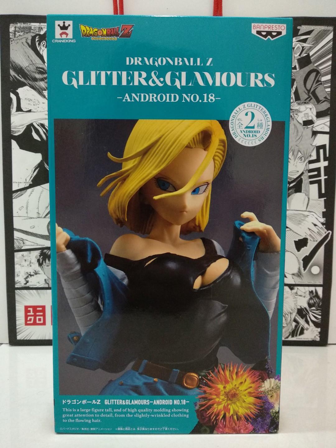 Banpresto Dbz Dragonball Z Glitter Glamours Android 18 Special