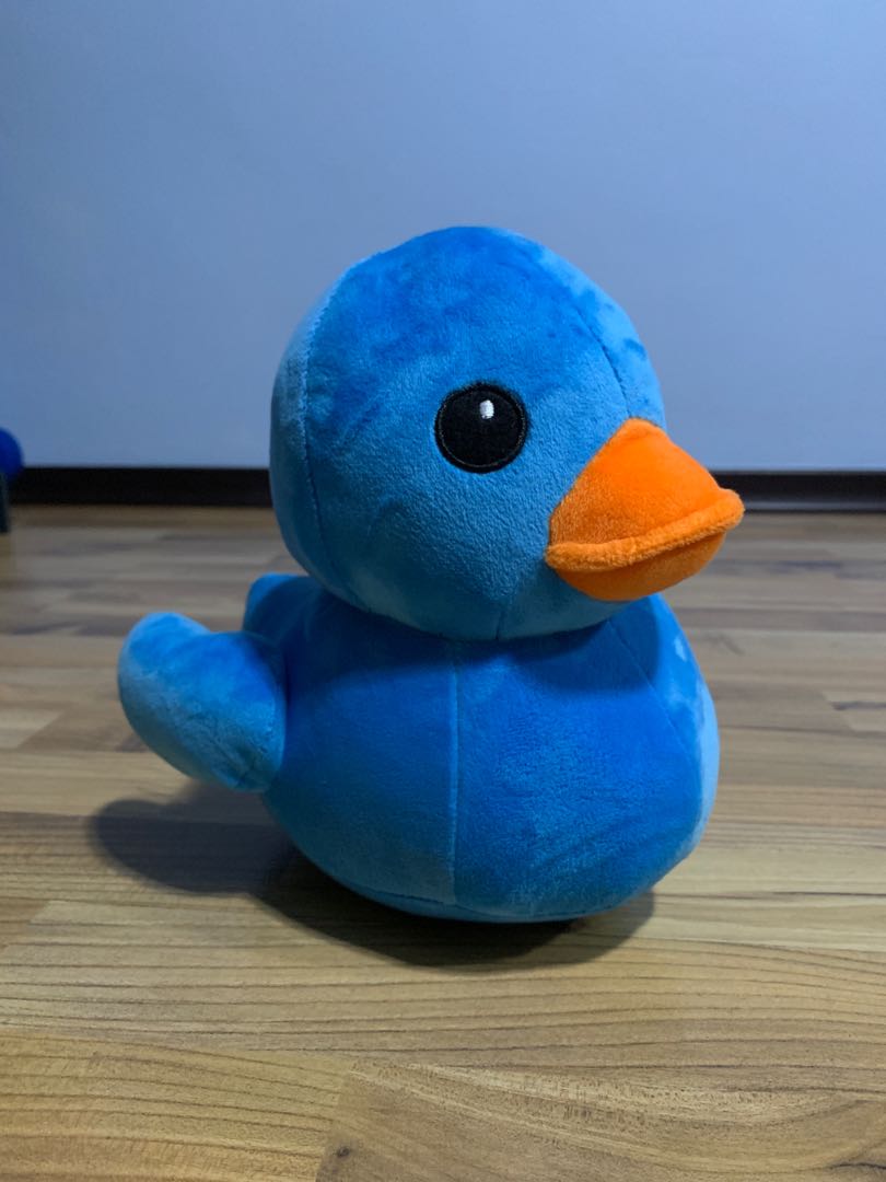 Blue Duck Orange Beak Hobbies Toys Toys Games on Carousell