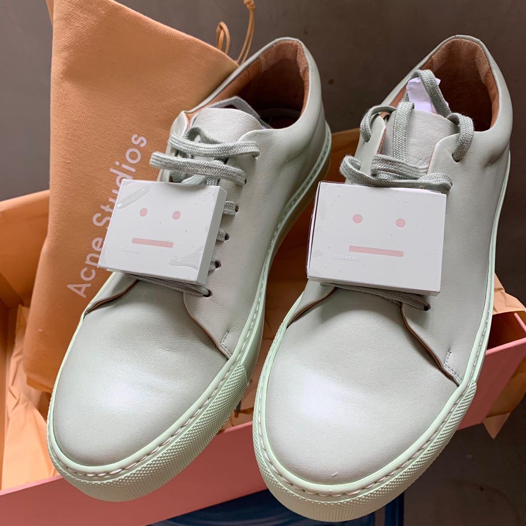BNIB ACNE STUDIOS ADRIANA TURNUP IN MISTY JADE