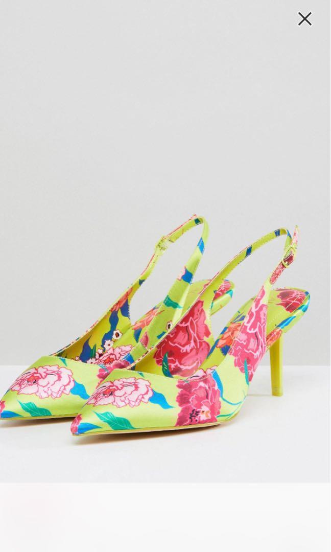 aldo floral pumps