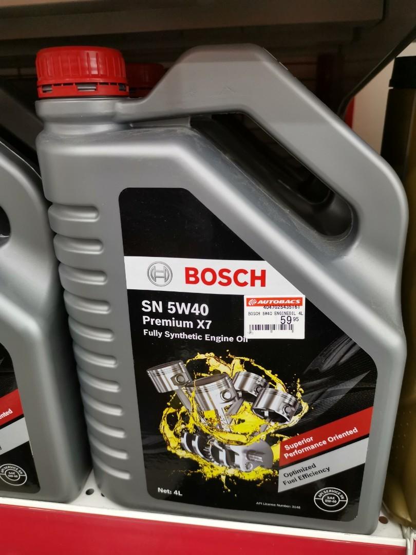 Brand New Bosch Engine Oil 5W40 (4litres) Retail 60!!!, Car