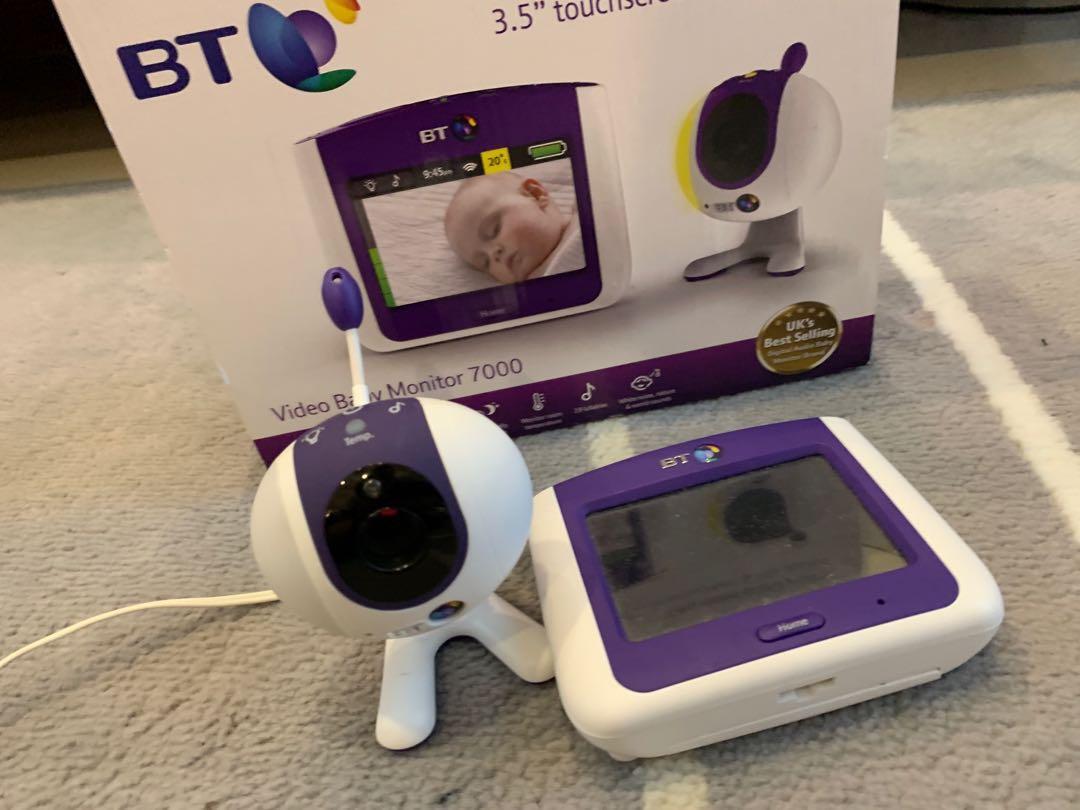Bt video baby monitor deals 7000