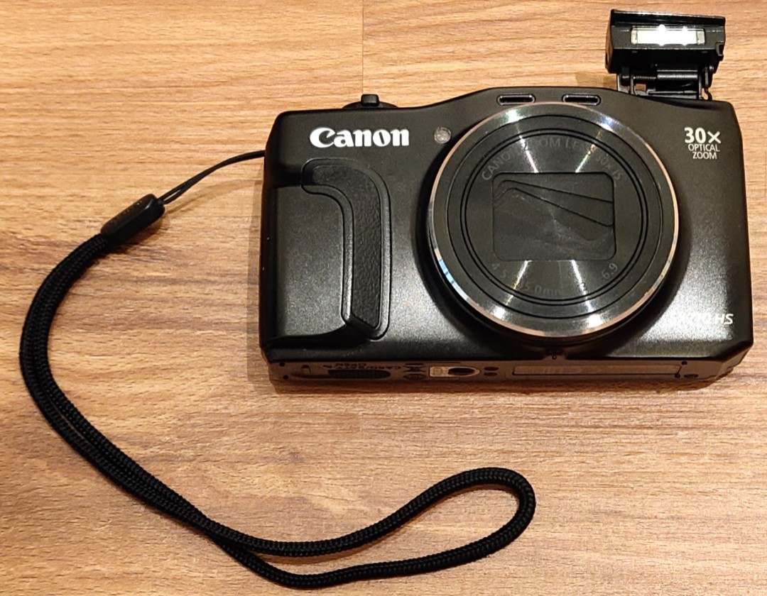 Canon PowerShot SX710 HS Black Camera 20.3MP 30x Optical Zoom WiFi