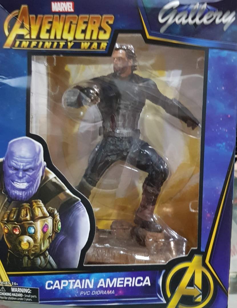 Captain America Statue Infinity War Diamond Select Toys Games Toys On Carousell