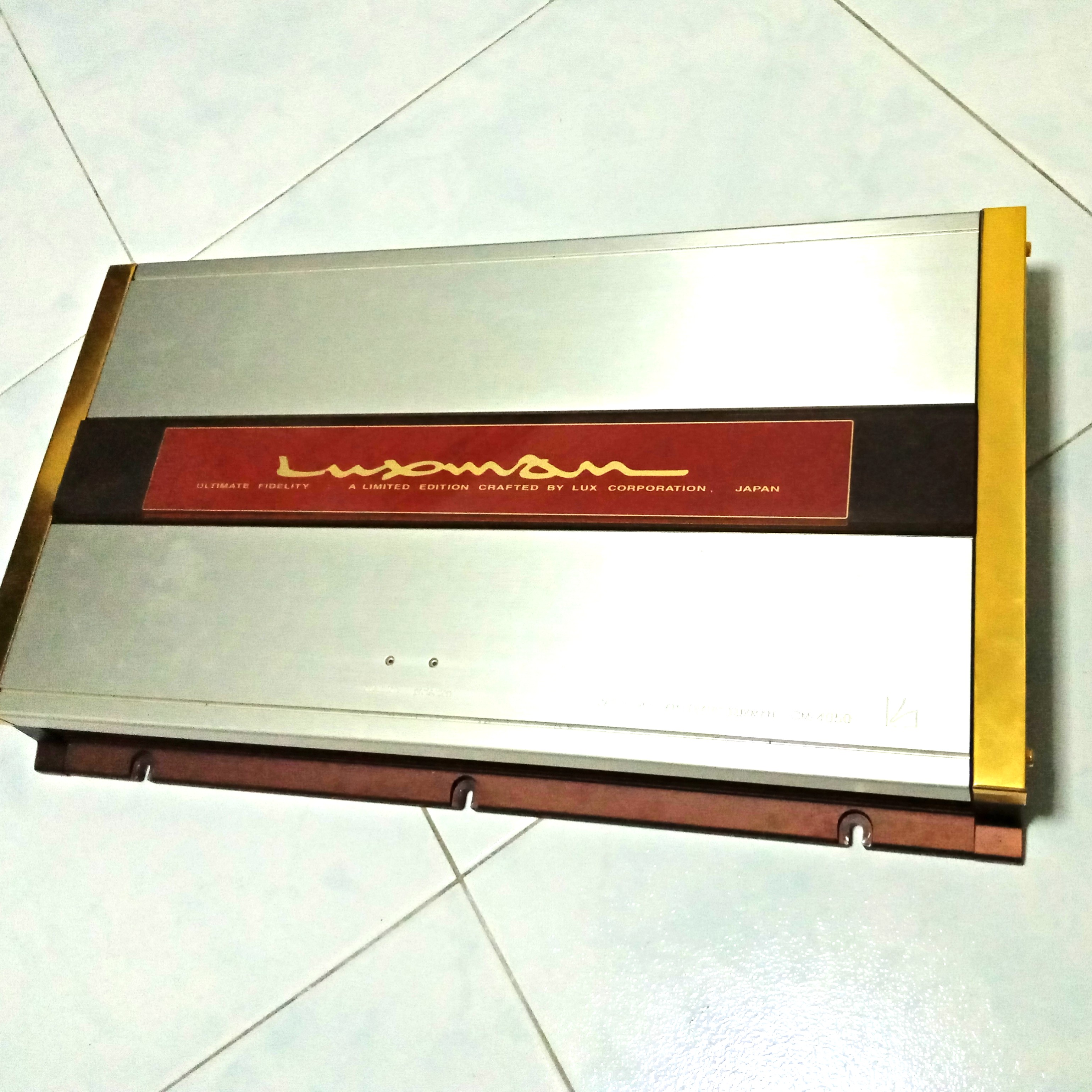 Car audio Amplifier LUXMAN(Alpine) CM4050, Car Accessories