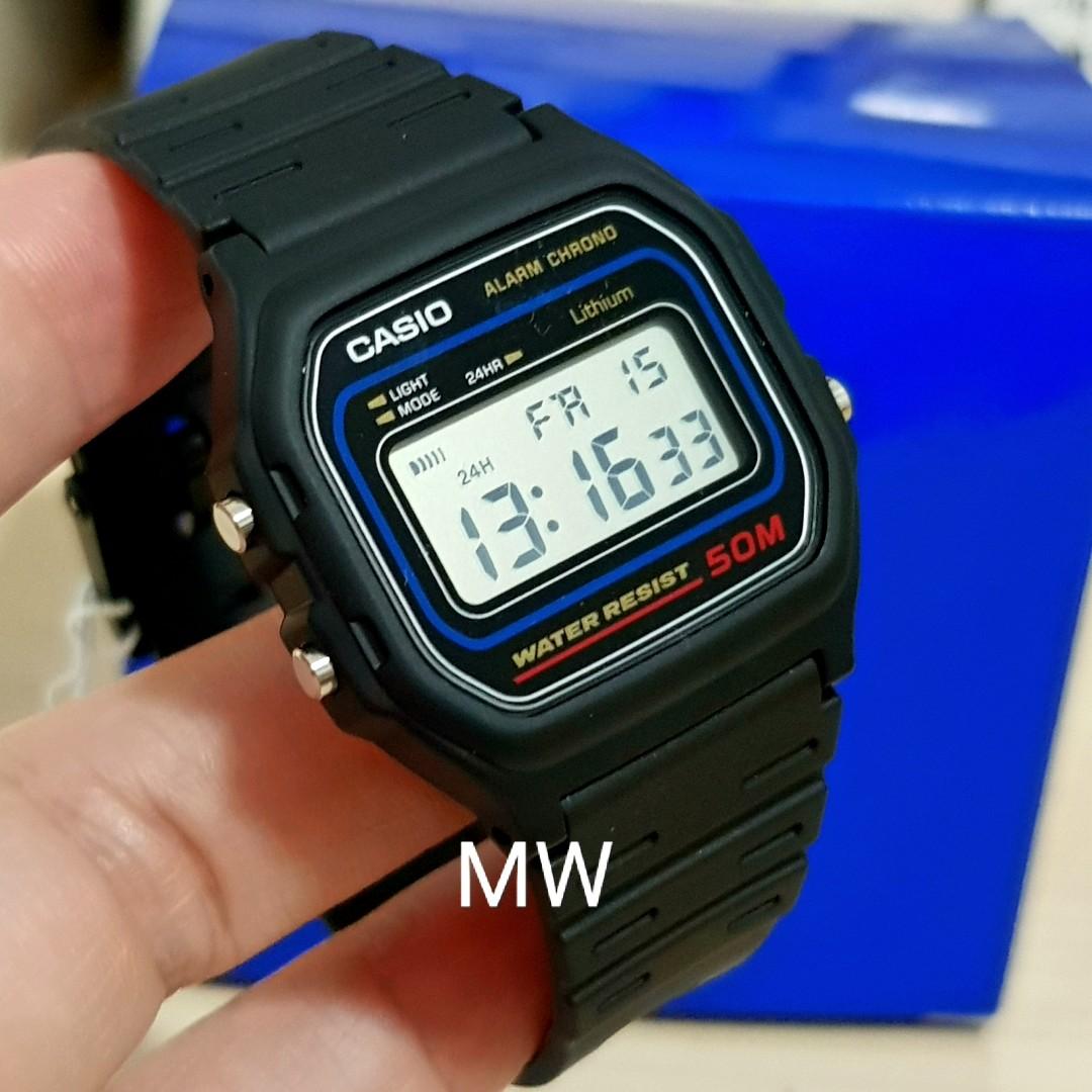 Casio original men kids resin digital watch w59 1 brand new