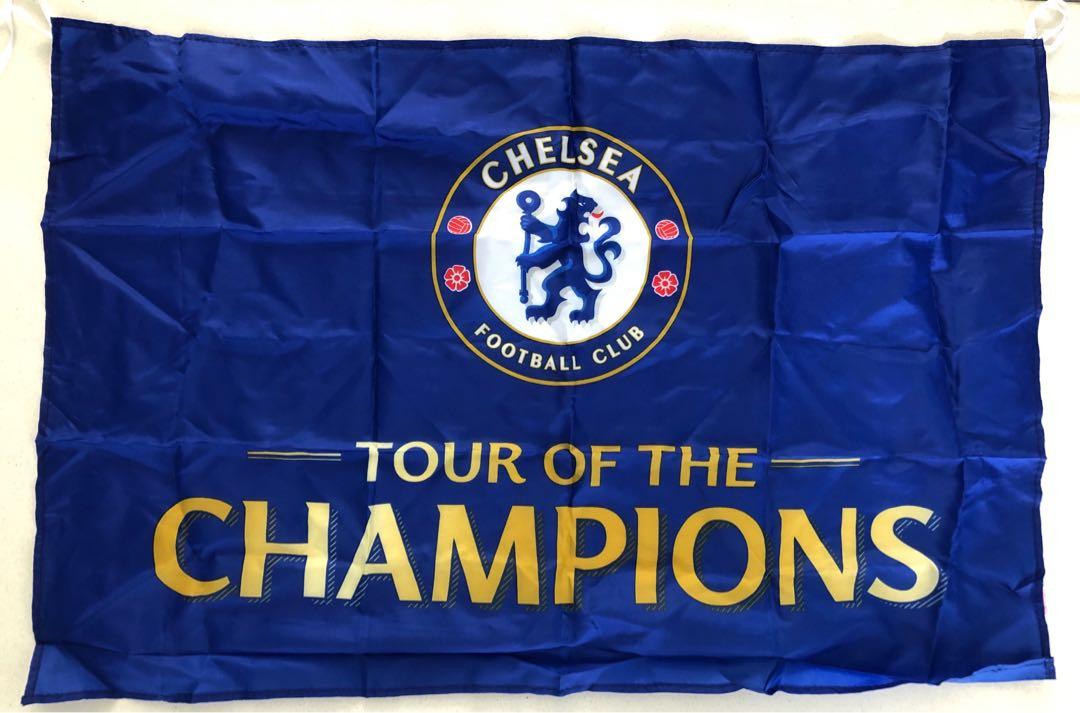 Chelsea Football Club Flag Sports Sports Apparel On Carousell