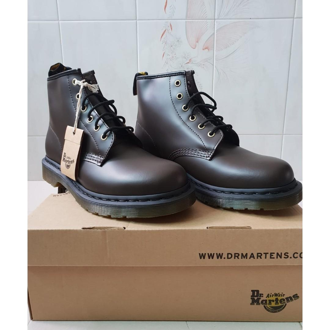 Dr martens 101 6-eye boots in chocolate online