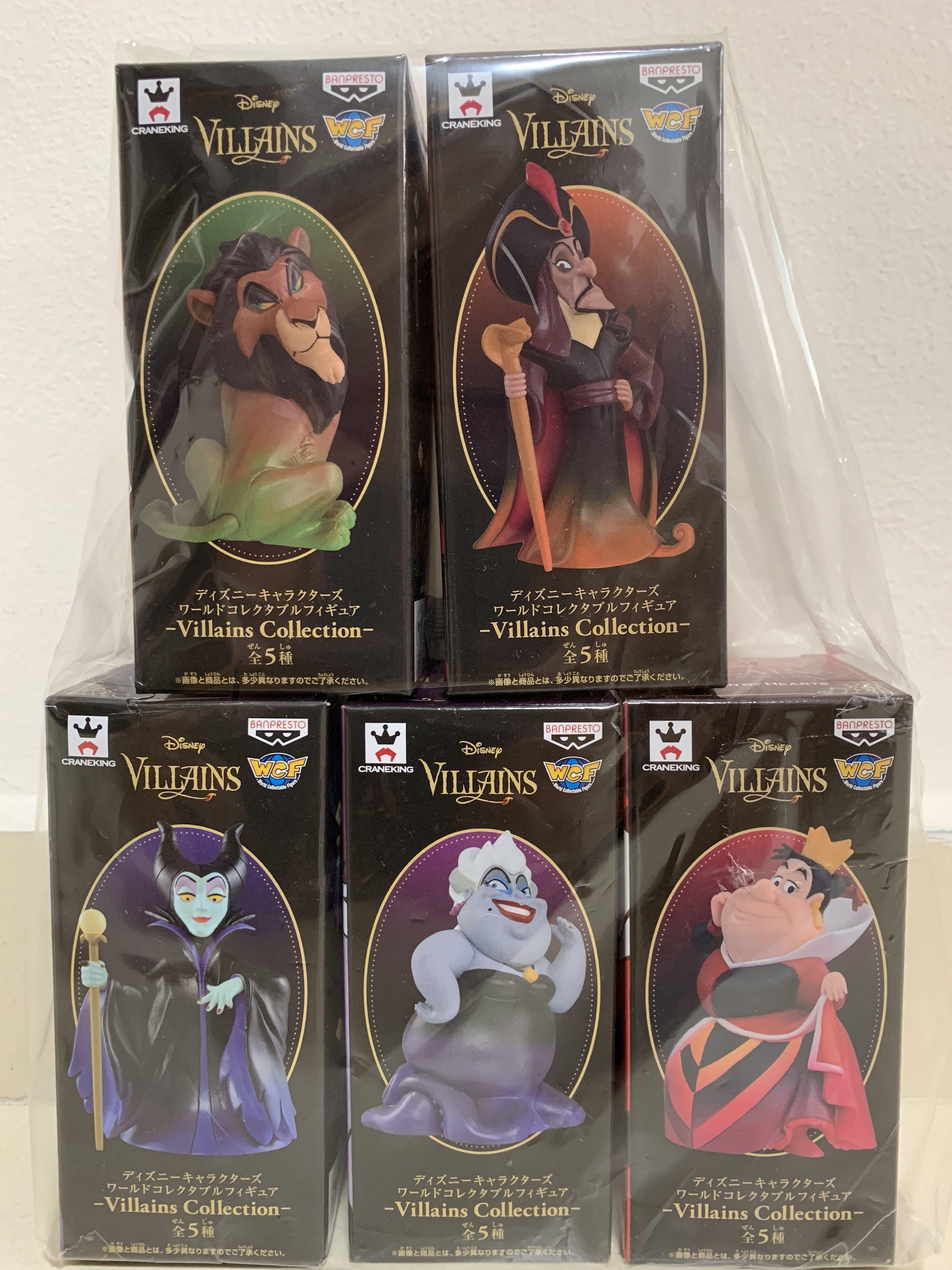 Crane Game Prize Disney Characters World Collectible Figures Wcf Villains Collection Toys Games Bricks Figurines On Carousell