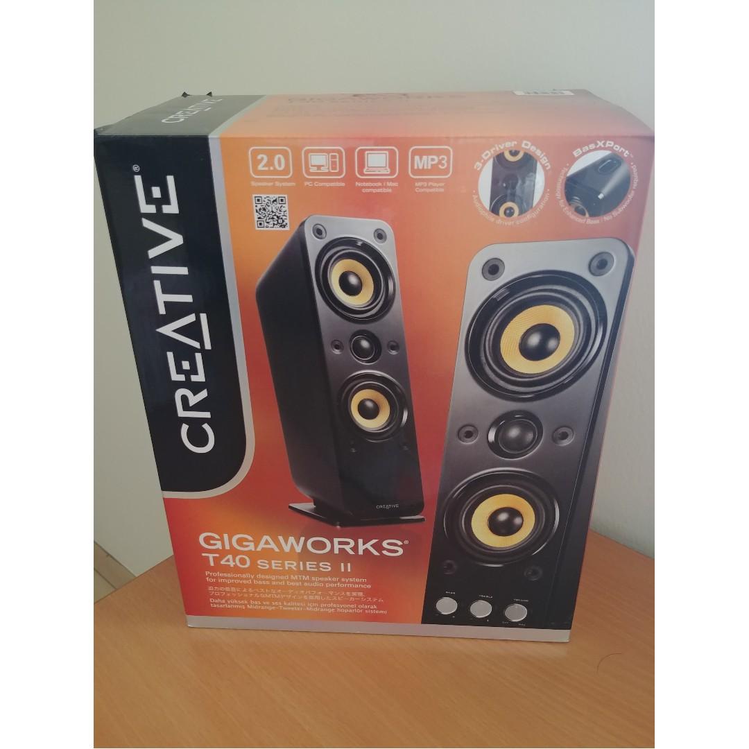 Creative Gigaworks T40 Series II, Audio, Soundbars, Speakers ...