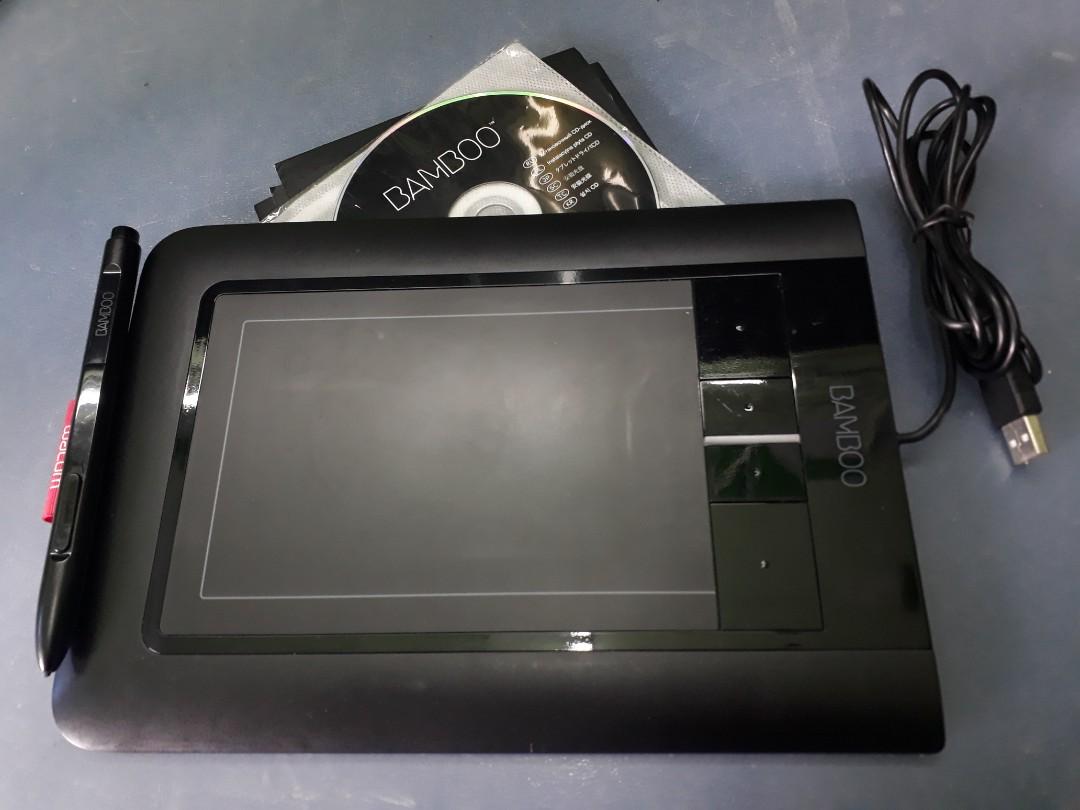 Drawing Tablet Wacom Bamboo Cth460 Electronics Others On Carousell