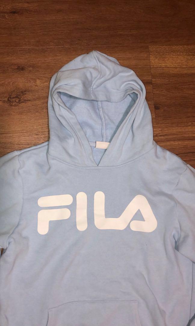 Fila Hoodie Size S Baby blue