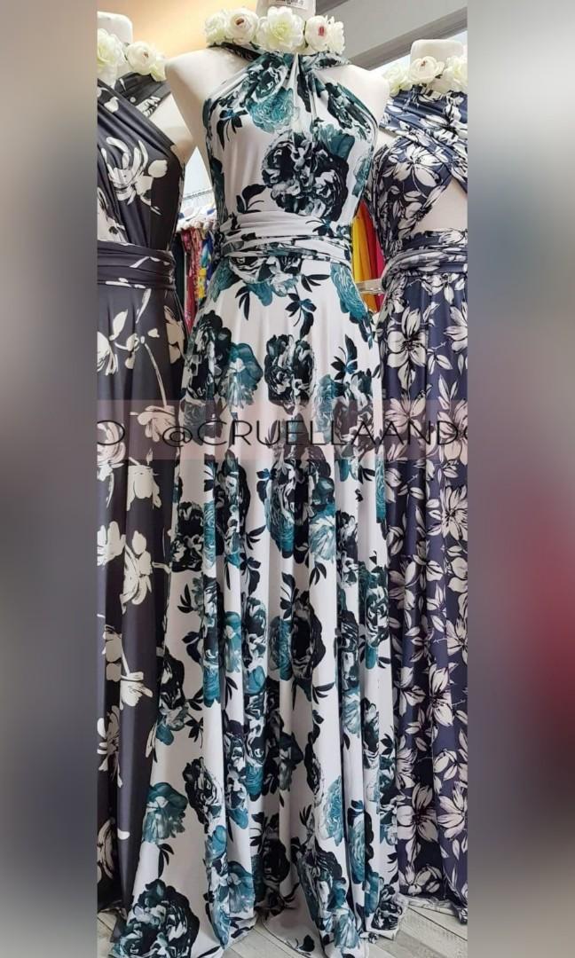 infinity floral dress